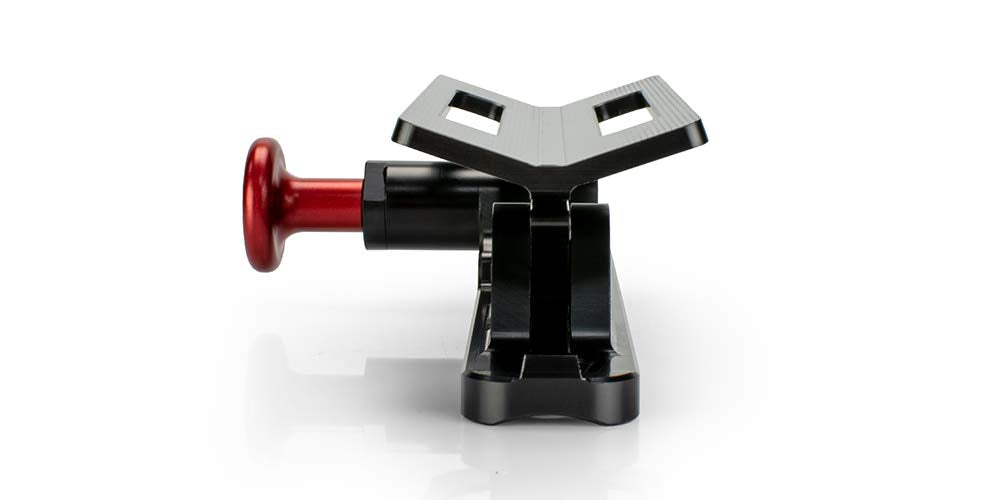 D-FIREX-MNT-DOR | DV8 Offroad | Quick Release Mount for Fire Extinguishers | 2-Piece Proprietary Design | Billet Aluminum Construction | Anodized Finish | Mounts Almost Anywhere
