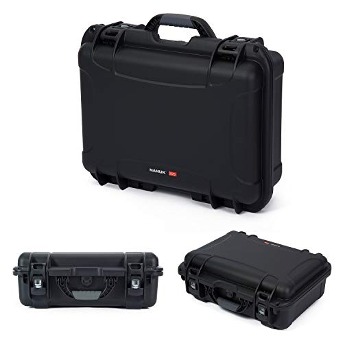 Waterproof Nanuk 925-DSLR1 Carry-on Hard Case with Lid Organizer and Foam Insert for Canon, Nikon - DSLR Body and Lens/Lenses - Black