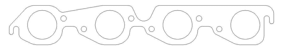 Multi-Layered Steel COMETIC GASKETS BBC Header Gasket 2 pc P/N C5349-030