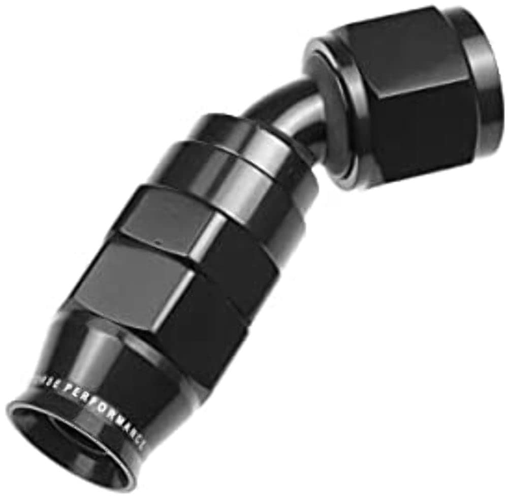 Redhorse Performance 1245-10-2 PTFE Reusable Hose End (Black), Performance Red Horse, 1 Pack
