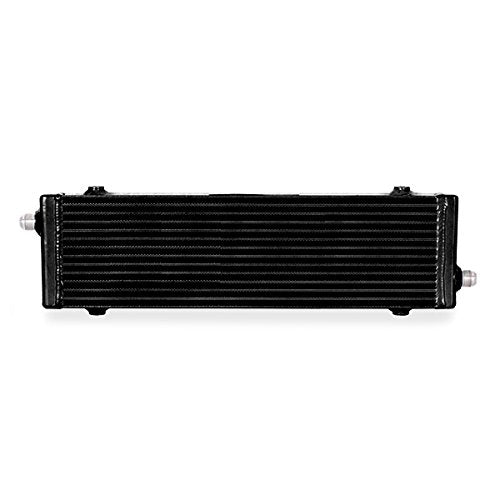 Mishimoto Large Cross Flow Bar & Plate Oil Cooler, Black, Universal