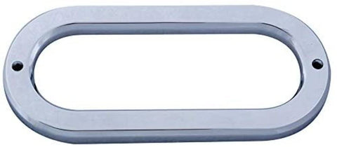 6.5" Chrome-Plated Plastic Bezel Custer B65