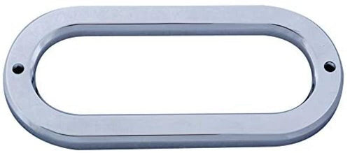 6.5" Chrome-Plated Plastic Bezel Custer B65