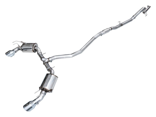 Honda Civic Si AWE Exhaust Suite - Touring / Chrome Silver FE1