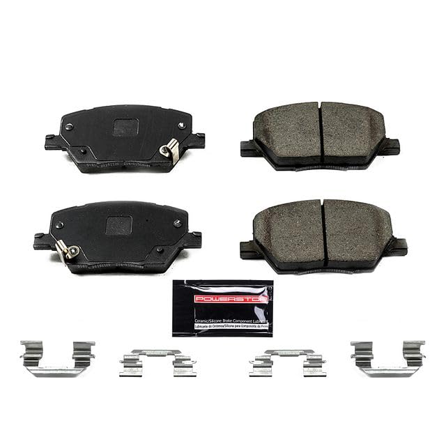 Power Stop Z23-1811 Z23 Evolution Sport Carbon Fiber Infused Ceramic Brake Pads with Hardware Front