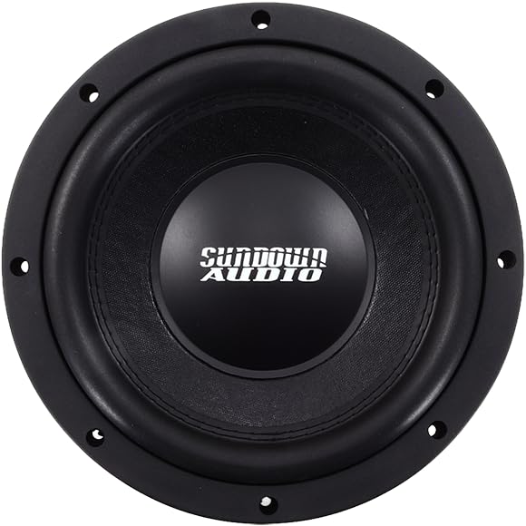 Sundown Audio 12” SML-12 D4 Shallow Mount Subwoofer – 600W RMS/1200W Peak, Dual 4 Ohm, 2.5" Aluminum VC, 14mm Xmax, Ultra-Slim Car Sub for Tight Spaces
