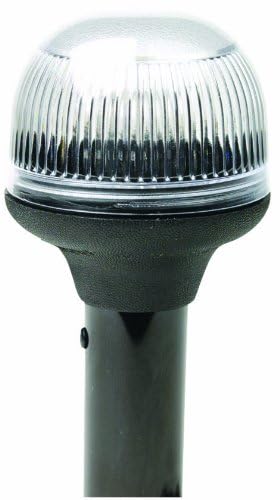 Folding 12” All-Round Incandescent Pole Light Attwood 5358-P12-7