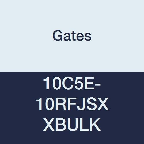 10C5E-10RFJSX Gates XBULK Field Attachable for C5E Hose, Dual Seat Female JIC 37/SAE 45 Flare Swivel, Steel, 1/2" ID (Pack of 75)