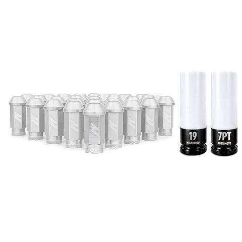 Mishimoto Locking Aluminum Lug Nuts, M12 X 1.5 Compatible with Ford Bronco 2021+