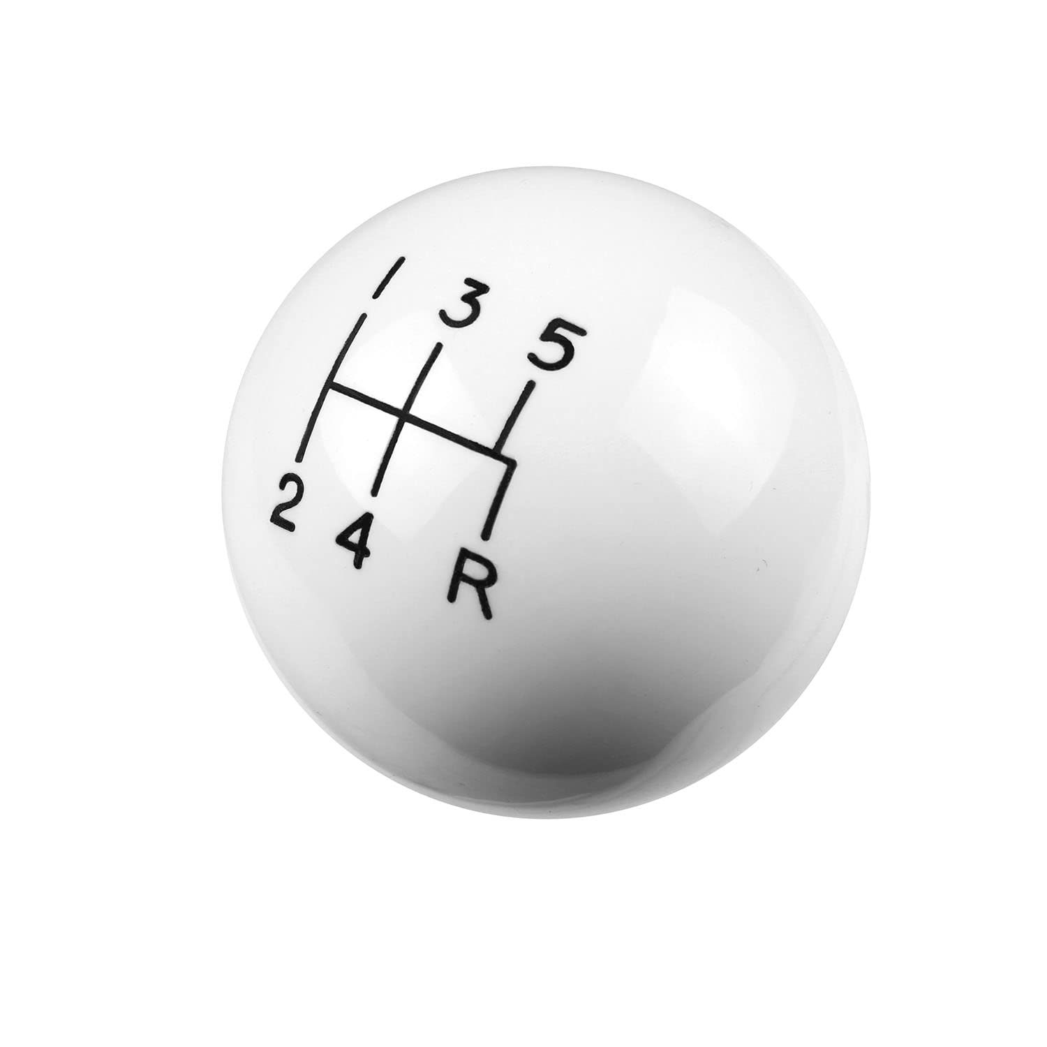 5-Speed Hurst Classic Shifter Knob White 1630008
