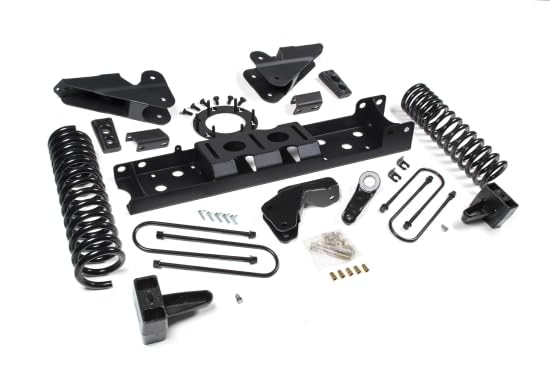 Zone Offroad ZOND107 | 4 inch Std. Full Suspension Lift Kit | 2019-2024 Ram 3500 4WD Gas; 2024 Big Horn/Laramie/Ltd/Tradesman,2DR/4DR | No OL Springs | 2" Rr. Lift | No Shocks
