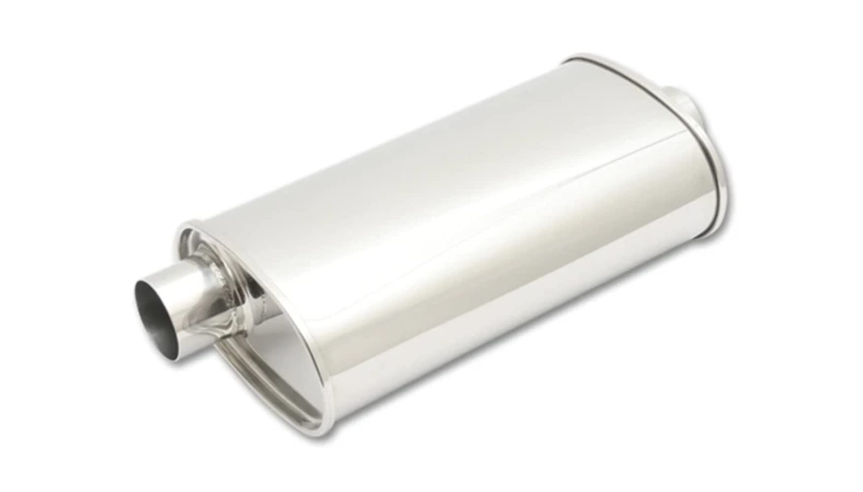 1105 Vibrant Oval Stainless Steel Muffler