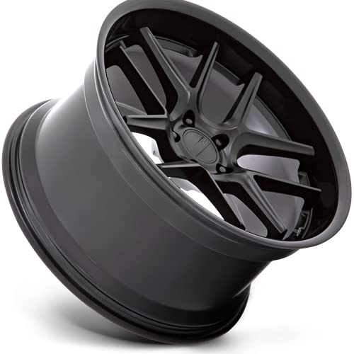 AR942 BISHOP American Racing 20X12 5X115 6.74 6mm MATTE BLACK WITH GLOSS BLACK LIP - AR942MB20121506