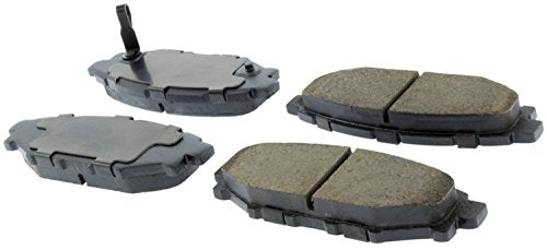 Front StopTech 308.11160 Brake Pads with Shims; Street