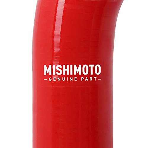 Mishimoto Lower Overflow Hose MMHOSE-F2D-05ERD Fits Ford 6.0 Powerstroke 2005-2007 Red