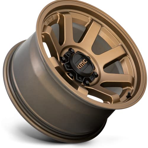 KMC Wheels Trail KM723 Matte Bronze Wheel with Aluminum (17 x 8.5 inches /6 x 120 mm, 0 mm Offset)