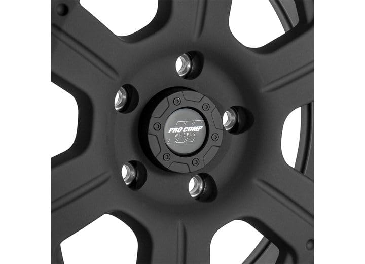 PXA89 Pro Comp Alloys 17X9 5X5.0 F-BLK -6MM - PXA7089-7973