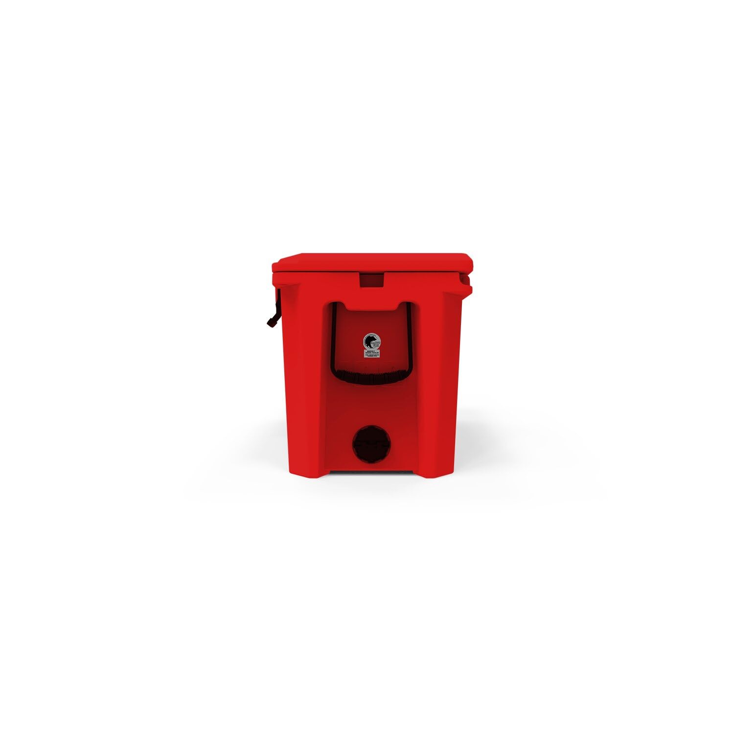 100 Cooler Grizzly | 100 qt Ice Chest Durable Rotomolded Insulated | Made in USA | Warranty for Life | for Beach Boat Camping Fishing Hunting | G100 | Red