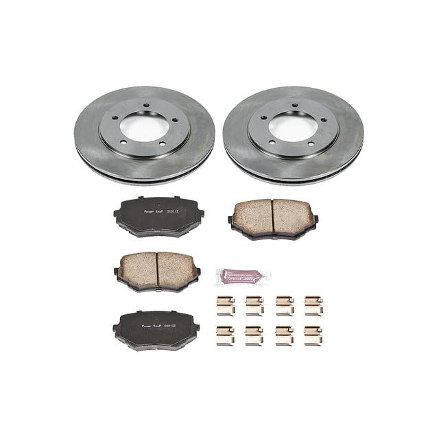 KOE6308 AUTOSPECIALTY Front Replacement Brake Kit-OE Brake Rotors & Ceramic Brake Pads For Suzuki Grand Vitara 1999 [Model Specific]