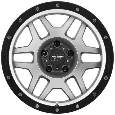 PXA41 Pro Comp Alloys 17X9 5X5.0 S-BLK -6MM - PXA3541-7973