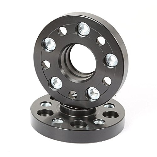 Wheel Spacer Kit, Rugged Ridge Black, 1 Inch/25 mm | 15201.19 | Fits 2010-2017 Volkwagen Amarok