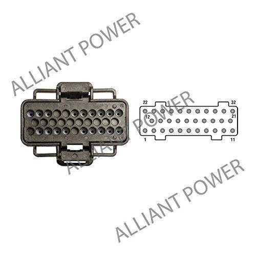 Connector Pigtail Fuel Injection Control Module (FICM) for Ford PowerStroke 2003-2007 6.0L F Series & Excursion, 2004-2010 6.0L E Series