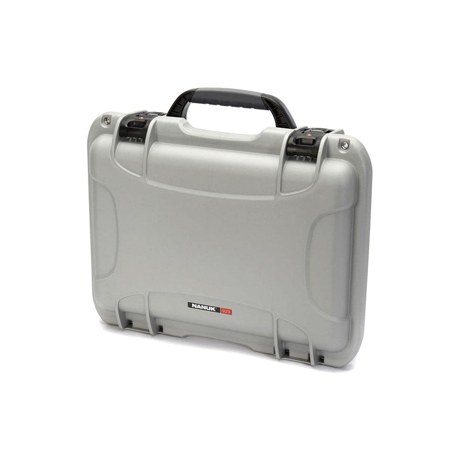 Protective Nanuk 923 Case with Cubed Foam, Silver