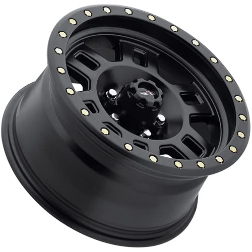 VISION WHEEL 17X8.5 5X4.5 4.7BS MANX 398 MATTE BLACK