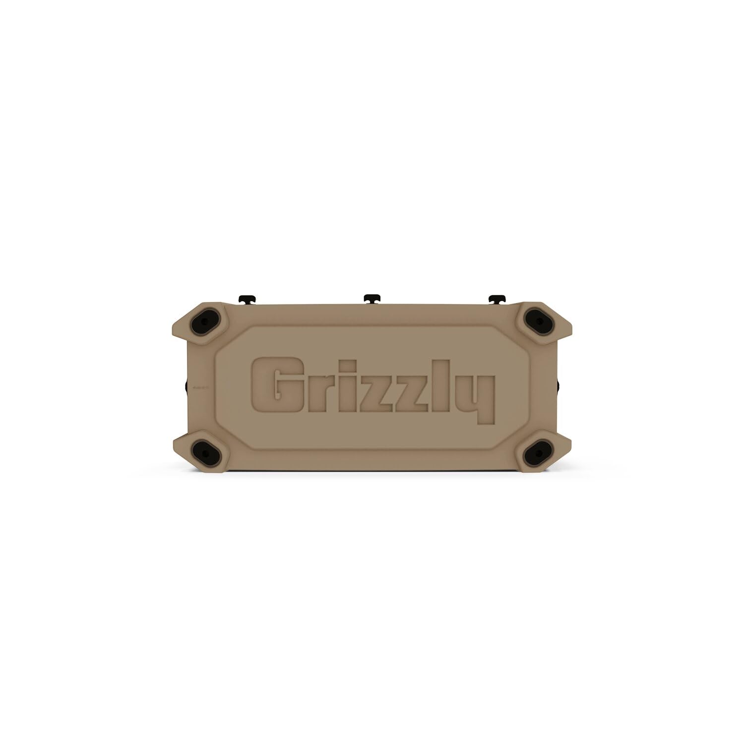 100 Cooler Grizzly | 100 qt Ice Chest Durable Rotomolded Insulated | Made in USA | Warranty for Life | For Beach Boat Camping Fishing Hunting | G100 | Tan