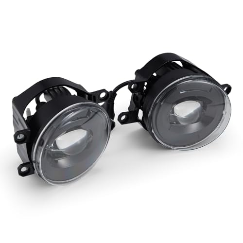 AlphaRex LED Projector Fog Lights Universal For Toyota/Lexus/Scion -DoubleTap Dual Color