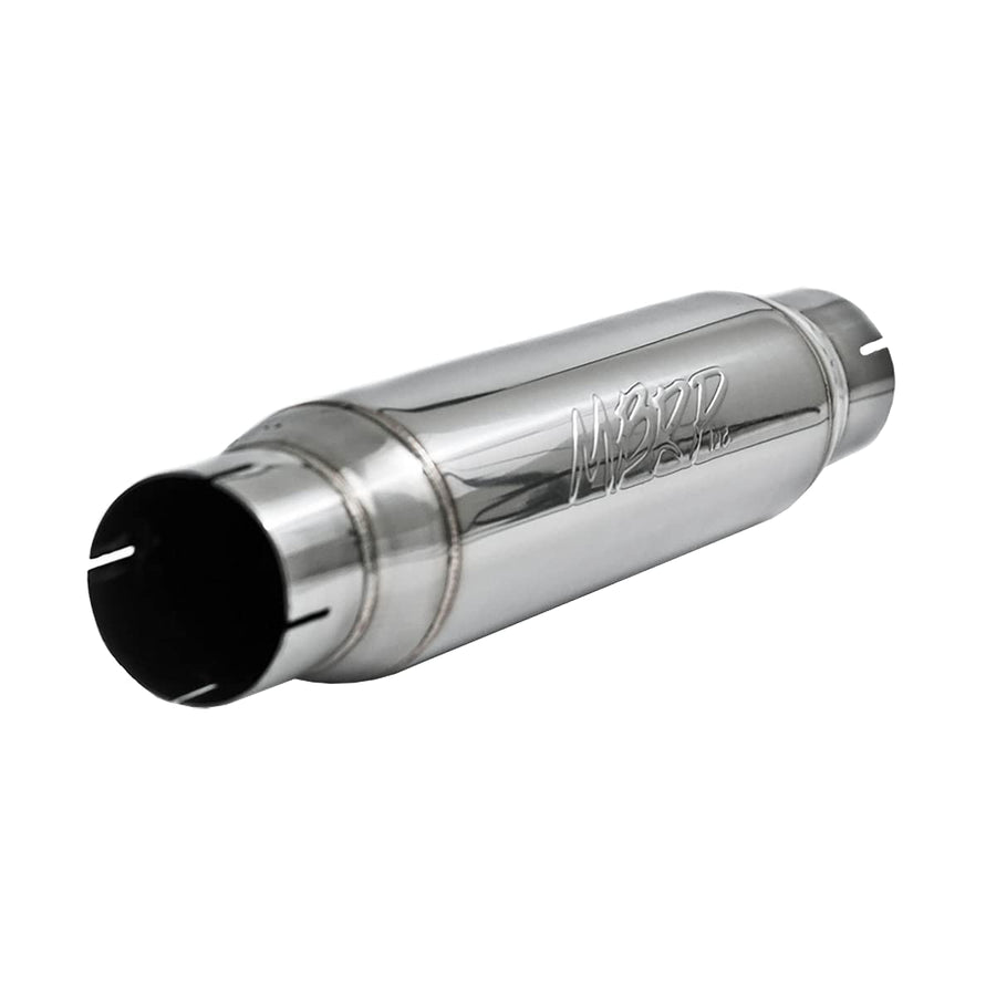 MBRP 3in Inlet/Outlet Universal Resonator 16in Body 20in Overall T304