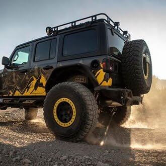JL SmittyBilt HD PIVOT TIRE CARRIER - SB7743