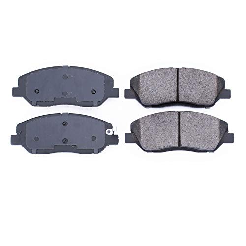 Power Stop Z16 Evolution 16-1202 Front Ceramic Brake Pads For Hyundai Entourage, Hyundai Santa Fe, Hyundai Santa Fe, Kia Sedona, Kia Sedona [Model Specific]