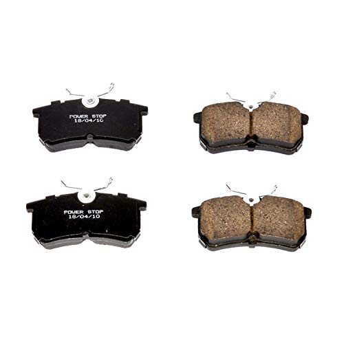 Power Stop Z16 16-886 Evolution Rear Ceramic Brake Pads For Ford Fiesta 2014-2019, Ford Focus 2001-2007 [Model Specific]