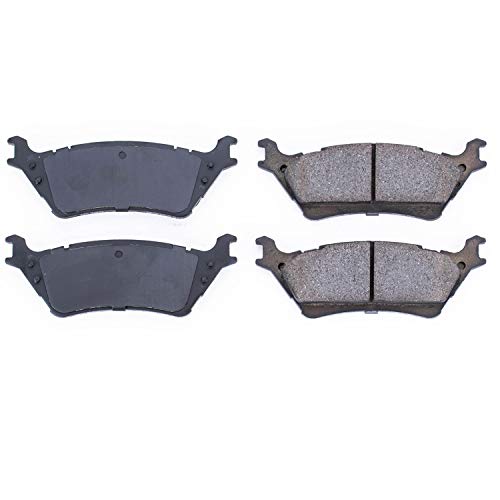 Power Stop Z16 Evolution 16-1602 Rear Ceramic Brake Pads For 2012-2017 Ford F-150 [Models with Manual Parking Brake] | 2012-2018 Ford F-150 Raptor