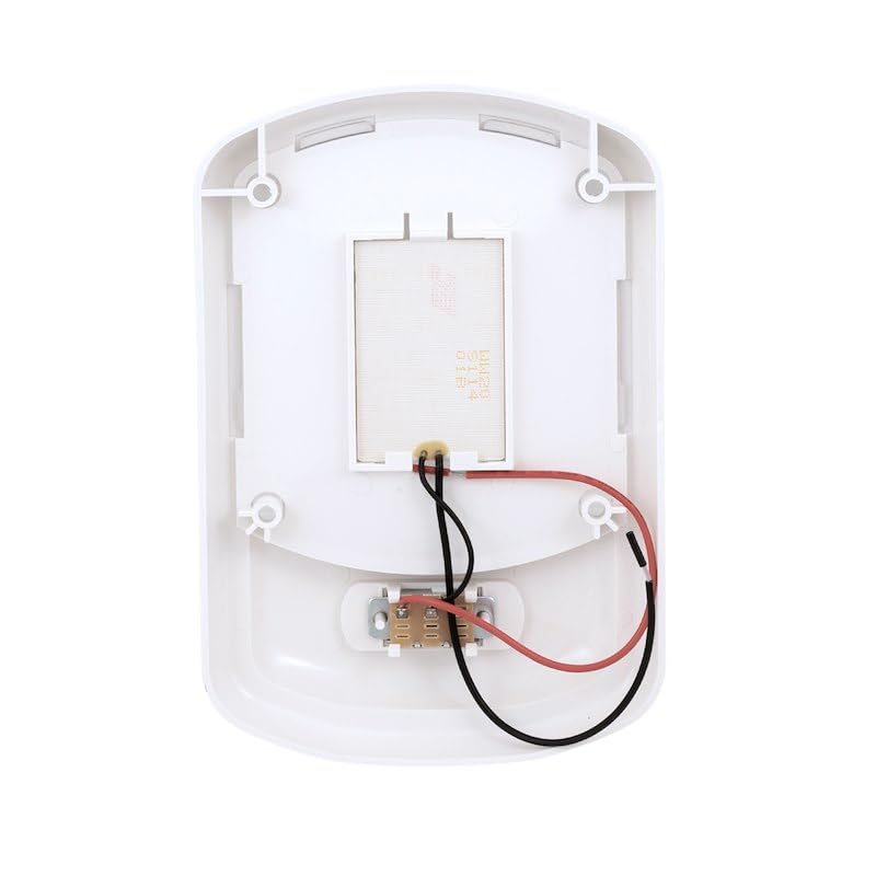 LED Ceiling Single Light Arcon 20669N – Euro-Style 12V Bright White SMD, Clear Lens, Easy On/Off Switch, Compact Interior Dome Fixture for RVs, Trailers, or Campers
