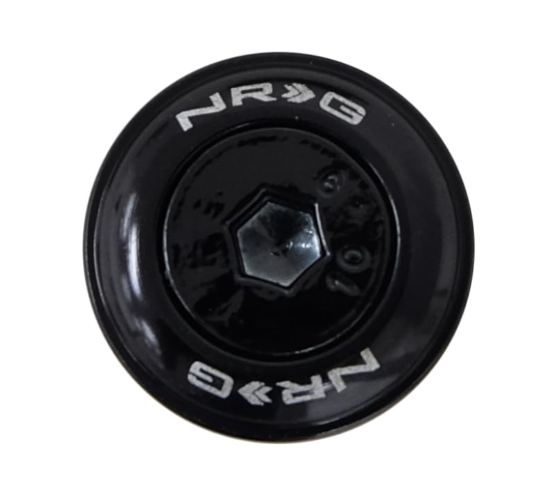 Fender Washer Kit NRG w/Color Matched M6 Bolt Rivets For Plastic (Black) - Set of 10
