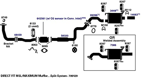 700129 AP Exhaust Products Muffler