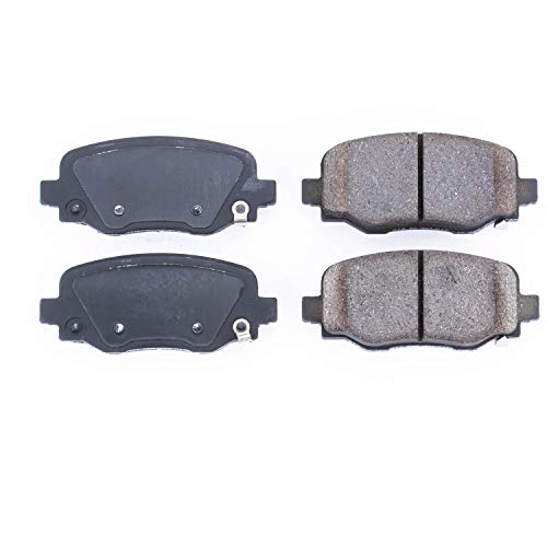 Power Stop Z16 Evolution Rear Ceramic Brake Pads For Chrysler 200 2015-2017, Fiat 500X 2016-2020, Jeep Cherokee 2014-2022, Jeep Renegade 2015-2022 [Model Specific]