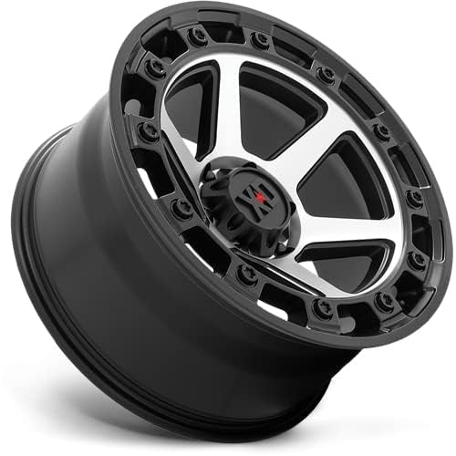 XD Wheels Xd862 Satin Black MACHINED Wheel with Alloy Steel (20 x 10. inches /6 x 87 mm, -18 mm Offset)