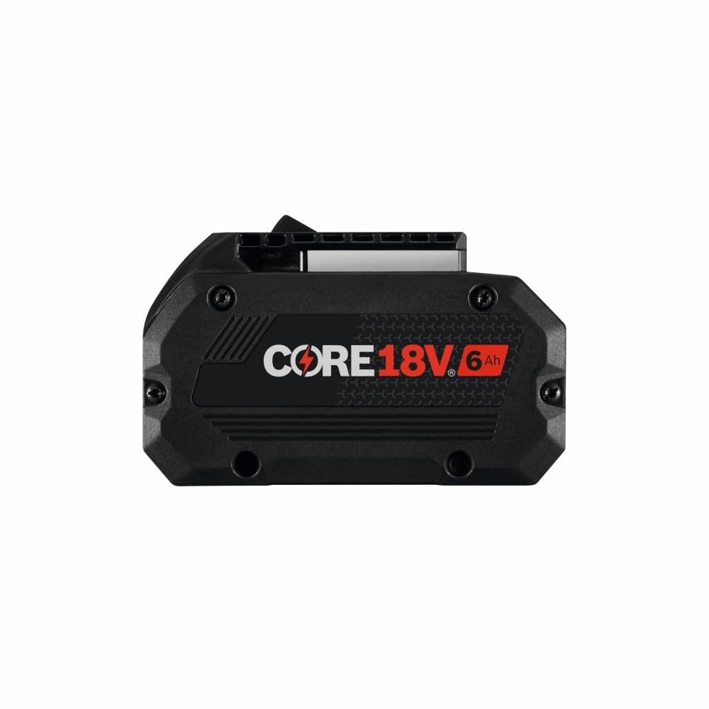 BOSCH 18V Starter Kit GXS18V-20N26 with (2) CORE18V® 6 Ah High Power Batteries and (1) 18V Fast Battery Charger