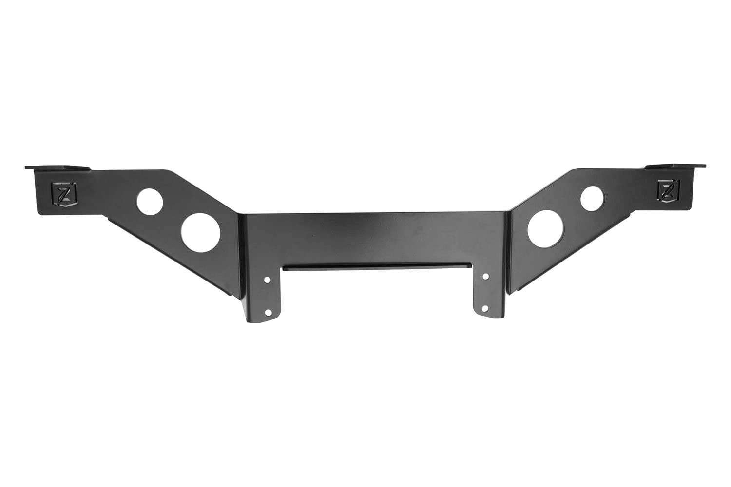 ZROADZ LED Bracket Rear Tire - Compatible w/ 2019-2022 Jeep JL - to Mount (2) 3 Inch LED Pod Lights - Mild Steel Gloss Black Finish - Bolt-On Easy Installation - PN #Z394951