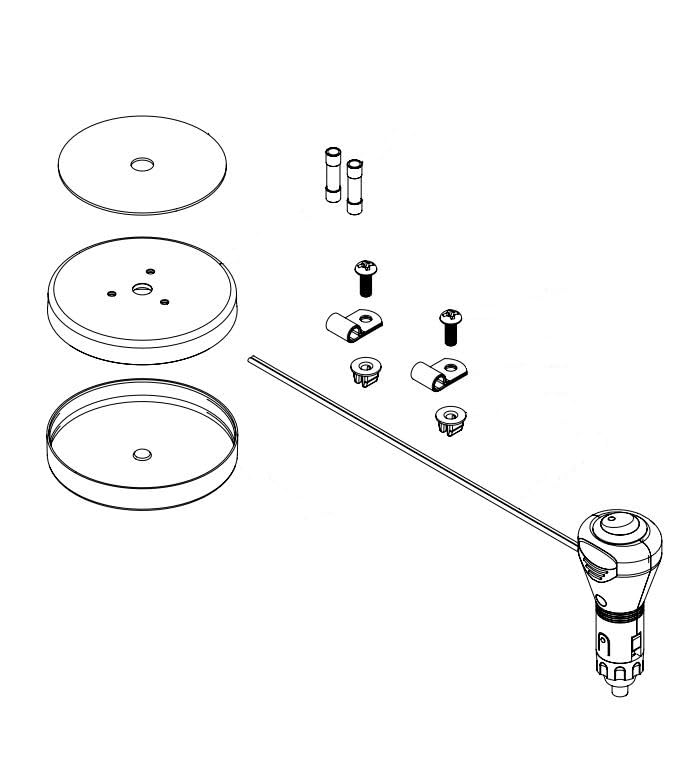 A6600MK ECCO SAFETY/WARNING PRODUCTS Magnet MNT Kit 6400,6500,6600,6900,7100 &7900 Ser