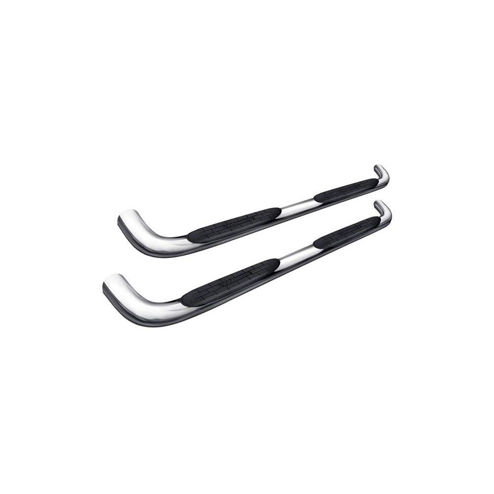 4000 Series Go Rhino SideSteps | Stainless Steel, Polished | 4156PS | Fits 2015-2024 Ford F-150 Super Cab; 2017-2020 Ford F-150 Raptor Super Cab; 2017-2023 Ford F-250/F-350 Super Duty Super Cab