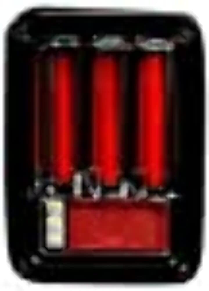 264234Ledbk RECON ACCESS - Black/Smoke Scanning Fiber Optic Led Tail Lights