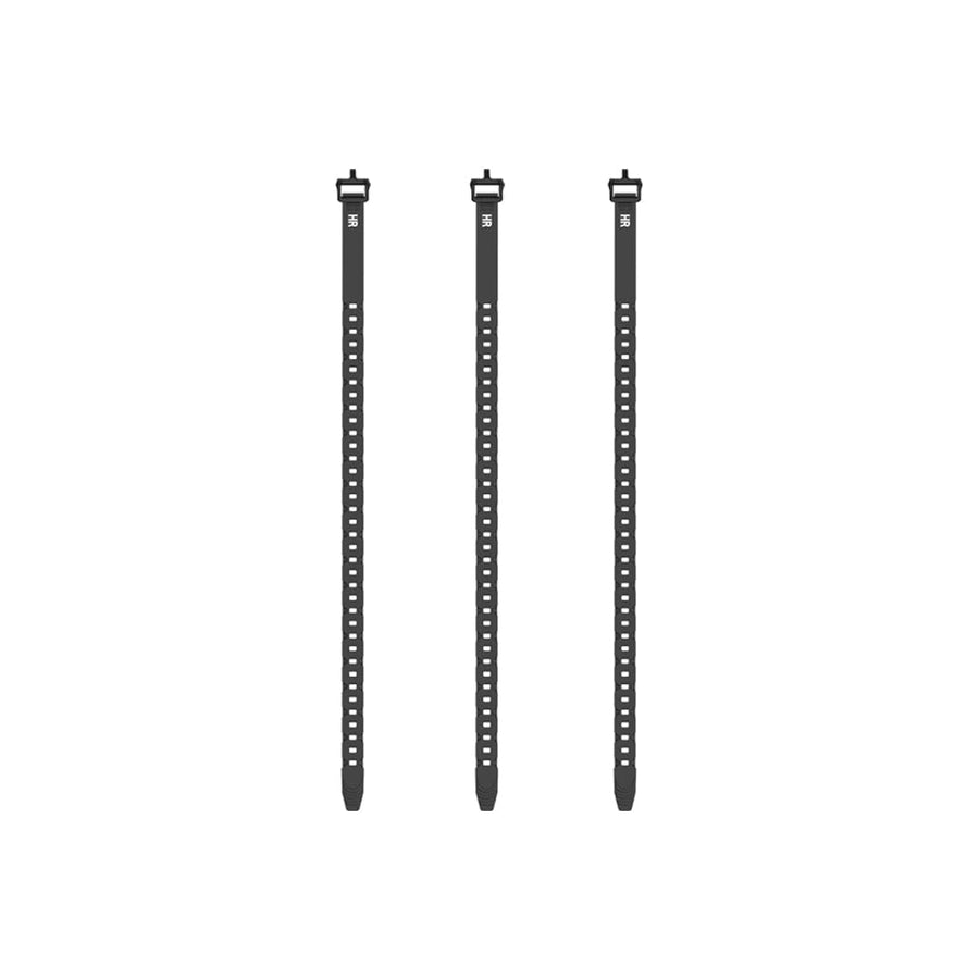 QuickStraps HALF RACK 24 inch (3 PK) - Versatile Straps for Securing Hunting Gear, Hang Trail Cameras, Secure Gear to ATVs, Motorbikes, and More, Black