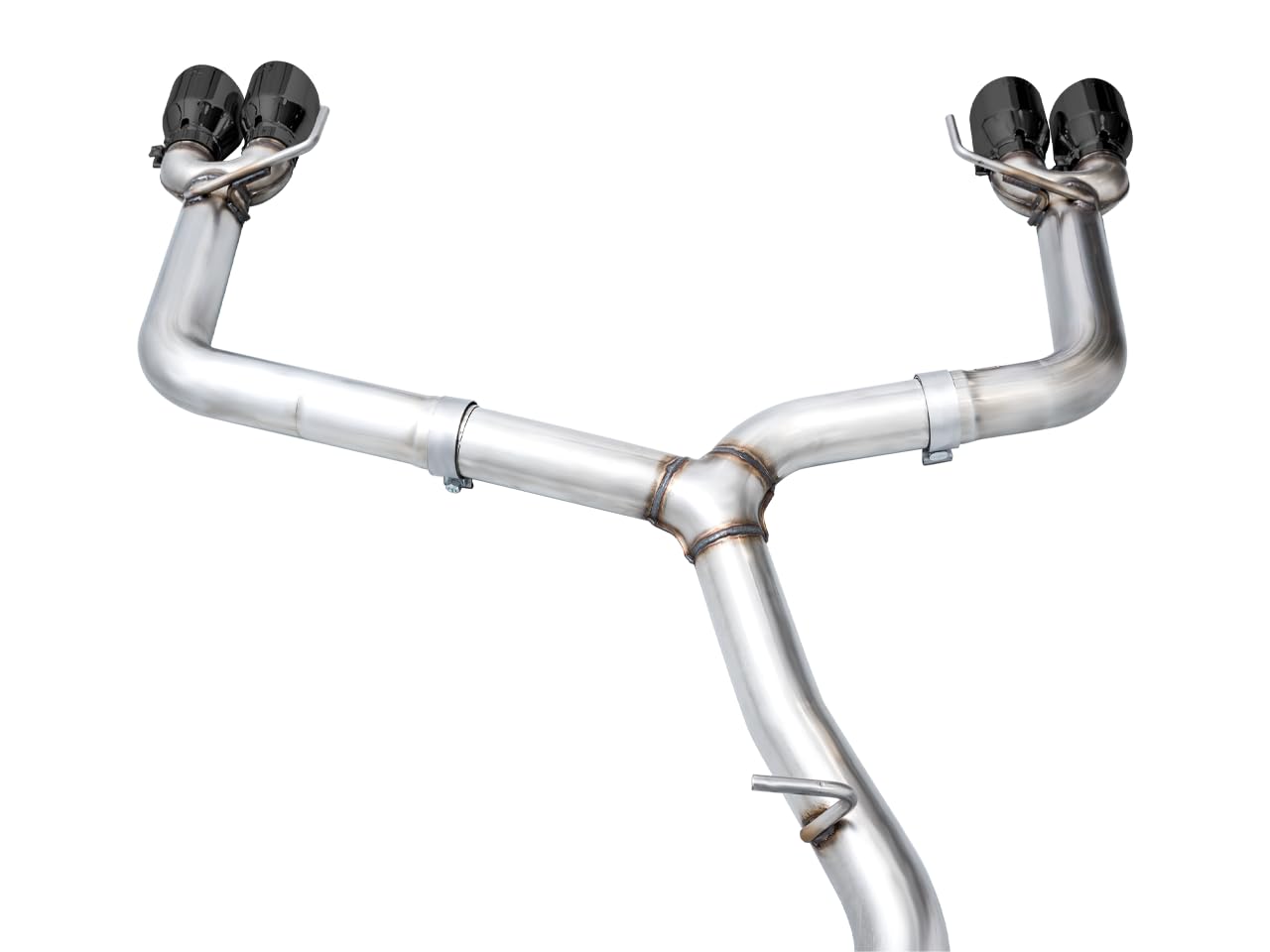 WRX Exhaust AWE Tuning - Stainless Steel, Black
