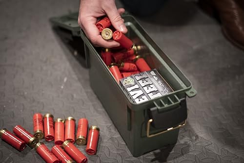 131250 Plano 131250 Ammo Box, OD Green 131250,4.80 x 7.40 x 11.60 inches