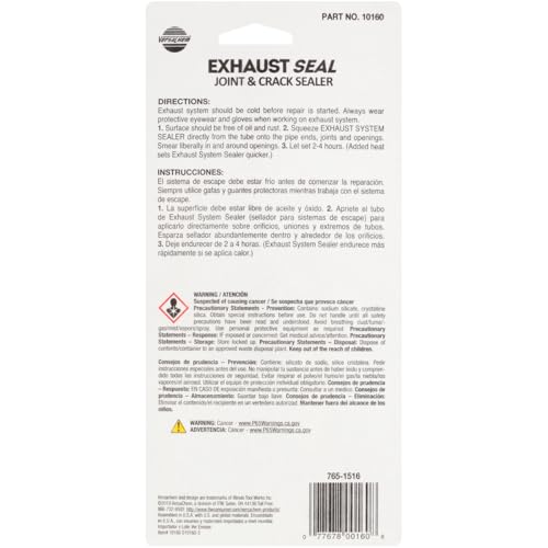 Exh Joint Permatex 10160 Crack Sealer Vc