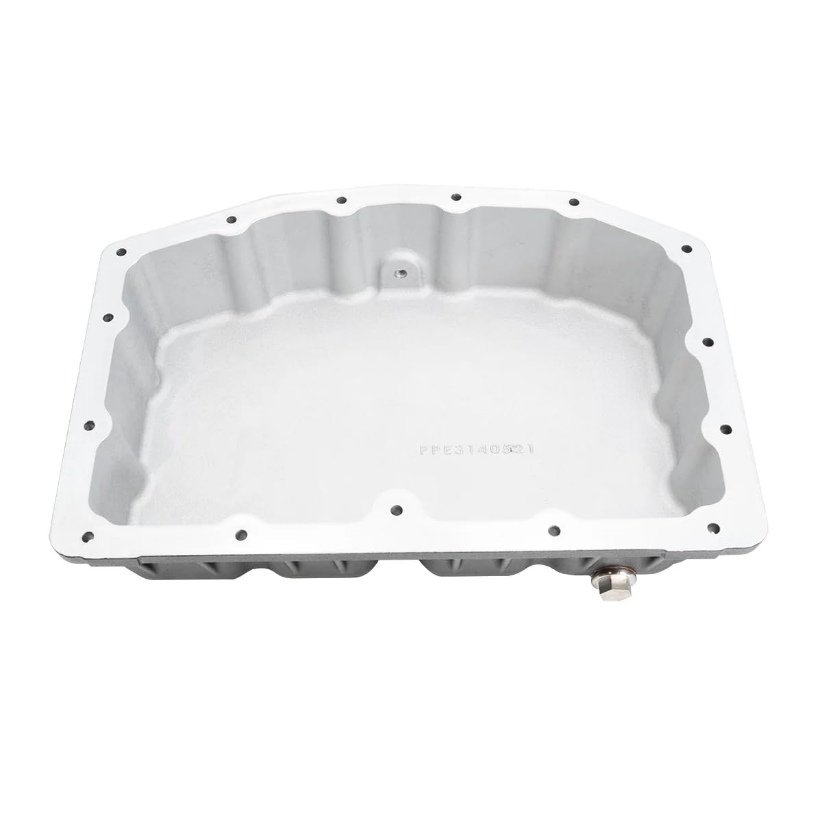 Heavy Duty PPE Cast Aluminum Oil Pan (Raw) 314052100 Compatible for Ford 2011-2022 6.7L PowerStroke